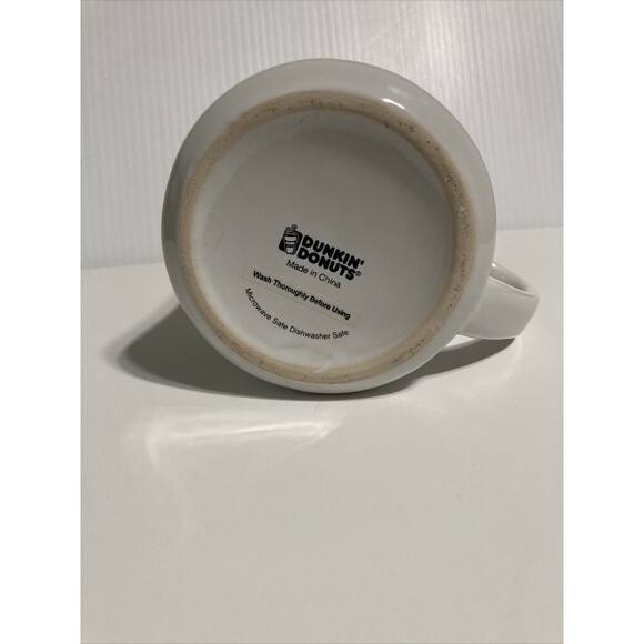 DUNKIN DONUTS  Dunkie Mascot Vintage Logo Coffee Mug Cup 14 Oz - Picture 7 of 11